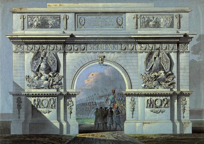 Triumphal Arch in Honor of General Skrzynecki by Creator